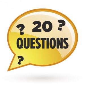 20 questions graphic