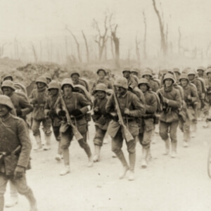old photo of soldiers