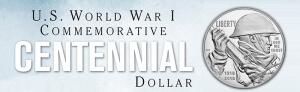 u.s. world war one commemorative centennial dollar graphic