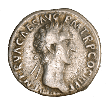 ancient roman coin obverse