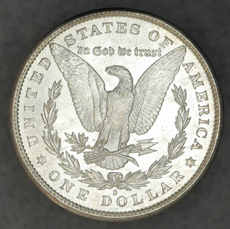 1881 s morgan reverse