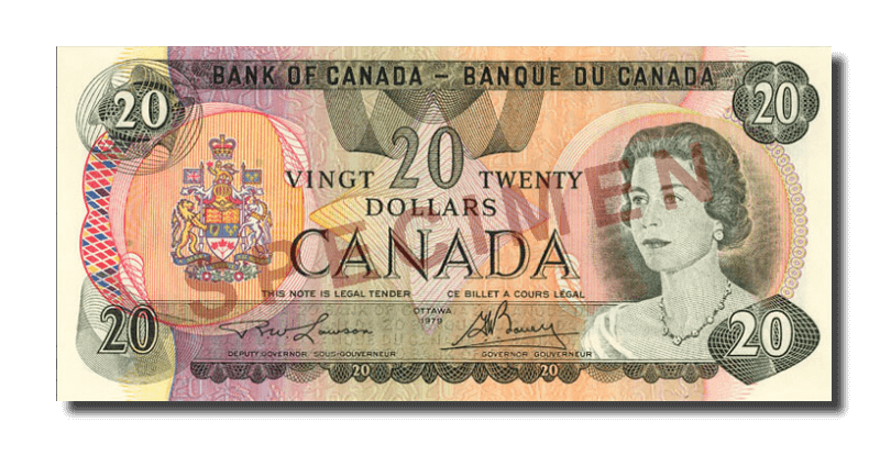 canadian bank note