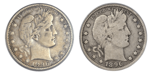1896 S Quarters