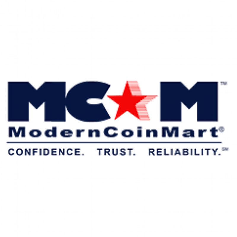 modern coin mart logo