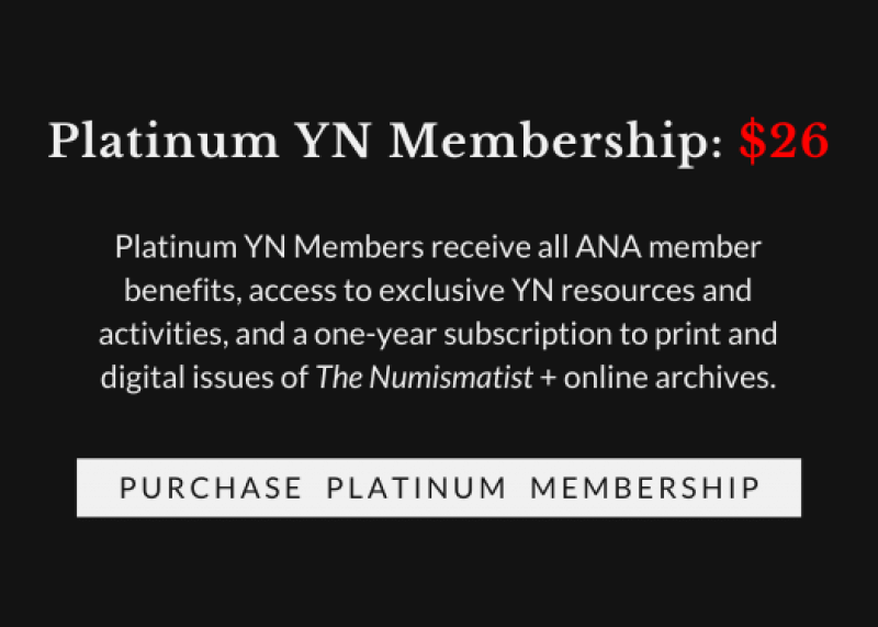 platinum young numismatist membership