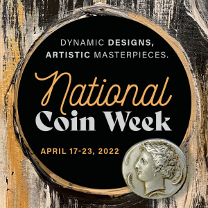 national coin week logo 2022