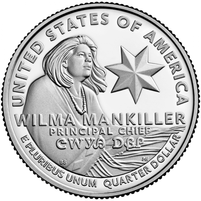 mankiller quarter reverse