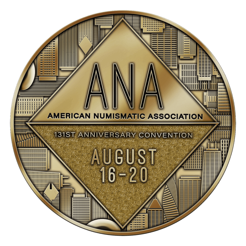 ANA 2022 Bronze WFM Convention Medal Reverse.