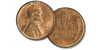 1943 error lincoln cent