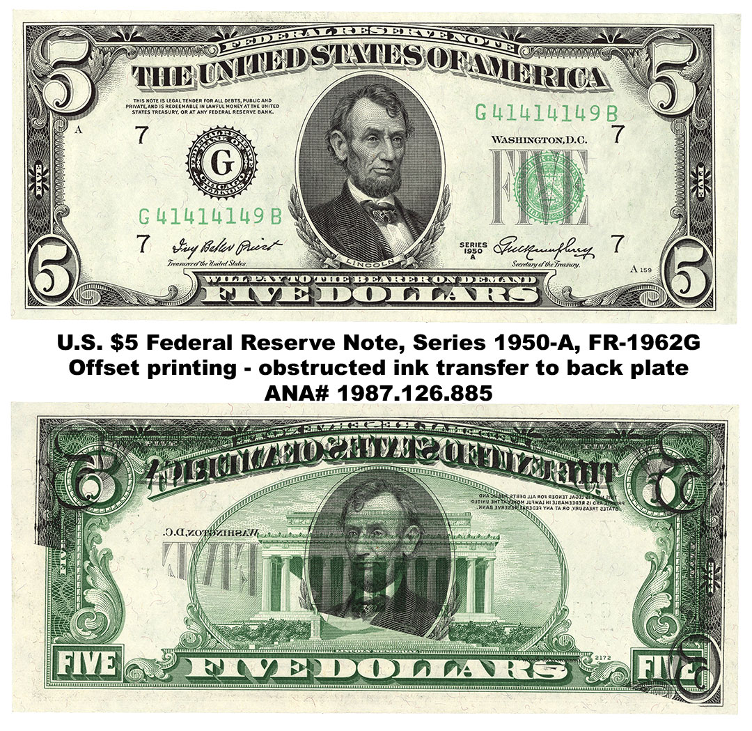 Bebee Error Notes - American Numismatic Association : American ...