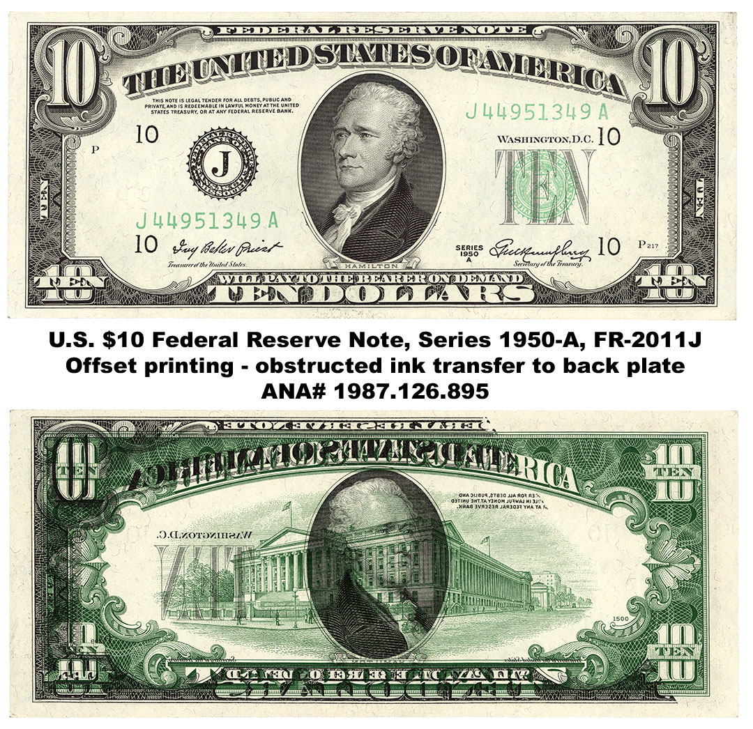 Bebee Error Notes - American Numismatic Association : American ...