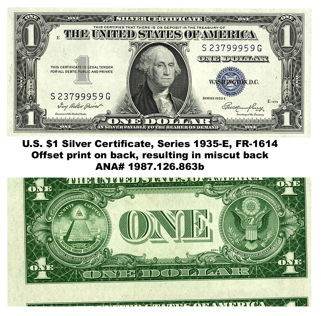 Bebee Error Notes - American Numismatic Association : American ...