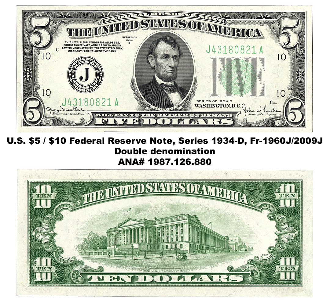 Bebee Error Notes - American Numismatic Association : American ...