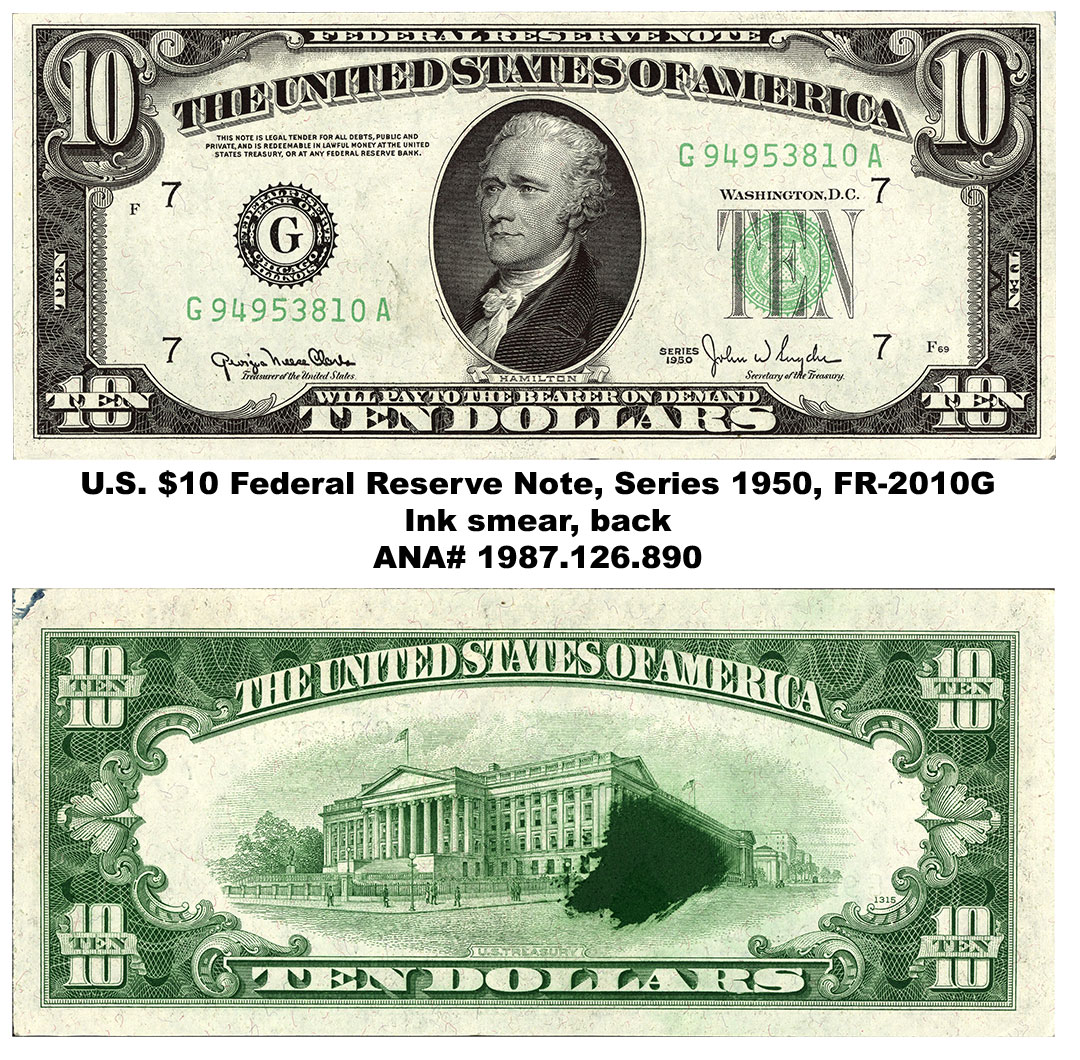 Bebee Error Notes - American Numismatic Association : American ...