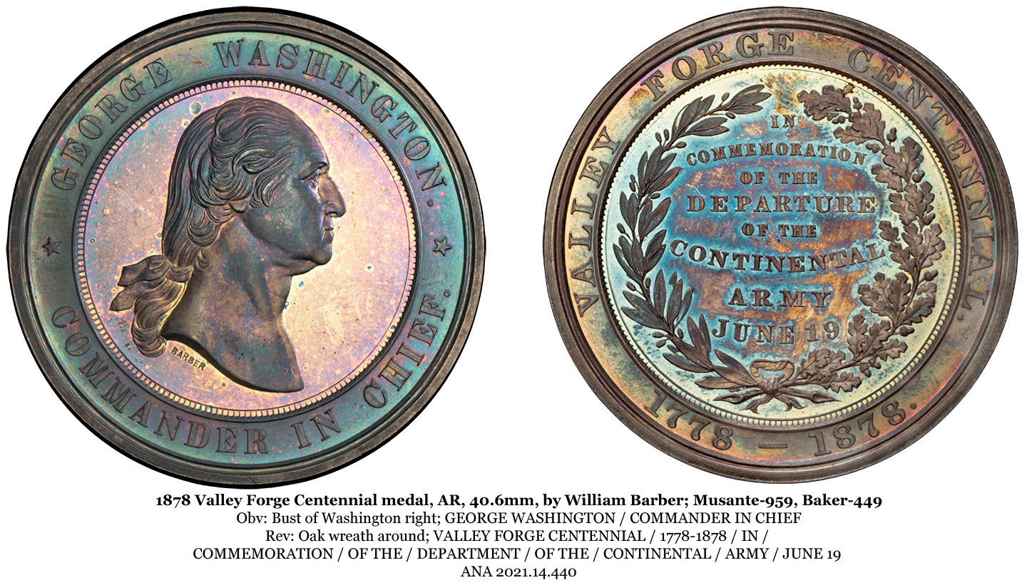 George Washington - Military Hero - American Numismatic Association ...