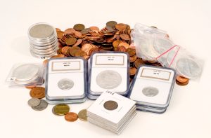 coin slabs and 2x2 holders