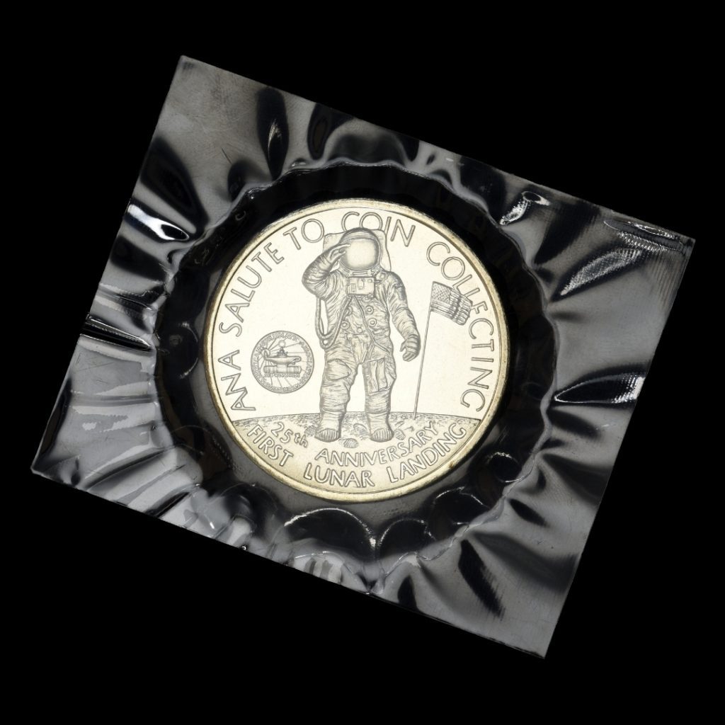 Turks and Caicos Lunar Landing Coin