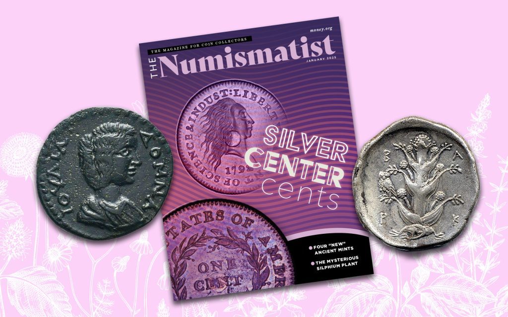 The Numismatist January 2025 Silver Center Cents